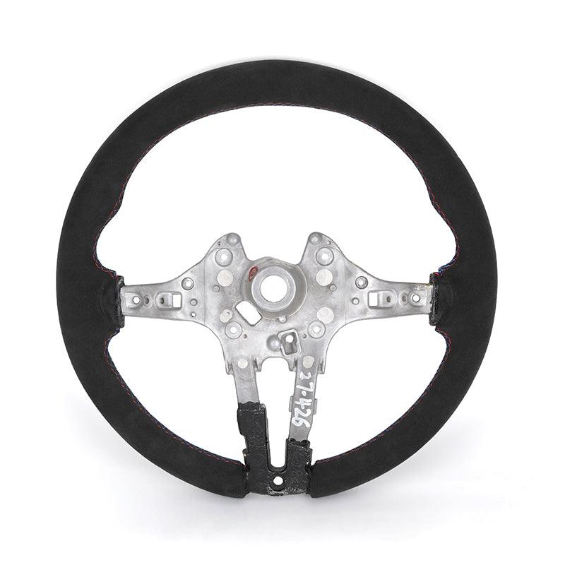 Without Center Trim Alcantara LED Steering Wheel Core for BMW M3 M5 F10 F30 F15 F20 F32 F36 F80 F82 F87 F90 F15 X5 E70 X6 E71 - YunLexus