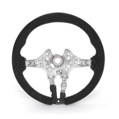 Without Center Trim Alcantara LED Steering Wheel Core for BMW M3 M5 F10 F30 F15 F20 F32 F36 F80 F82 F87 F90 F15 X5 E70 X6 E71 - YunLexus