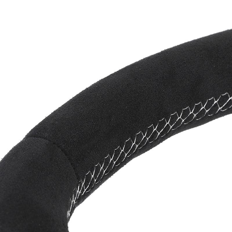 Without Center Trim Button Full Alcantara Steering Wheel Frame for BMW F01 F02 F03 F06 F07 F10 F11 F12 F13 M5 F90 F91 F92 F93 - YunLexus