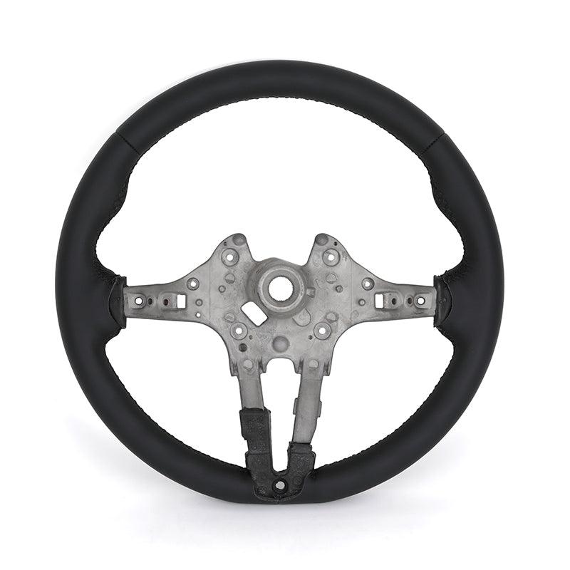 Without Center Trim Button Full Leather M Sport Steering Wheel Core for BMW F01 F10 F11 F06 F07 F12 F13 F01 F90 F91 F92 F93 - YunLexus