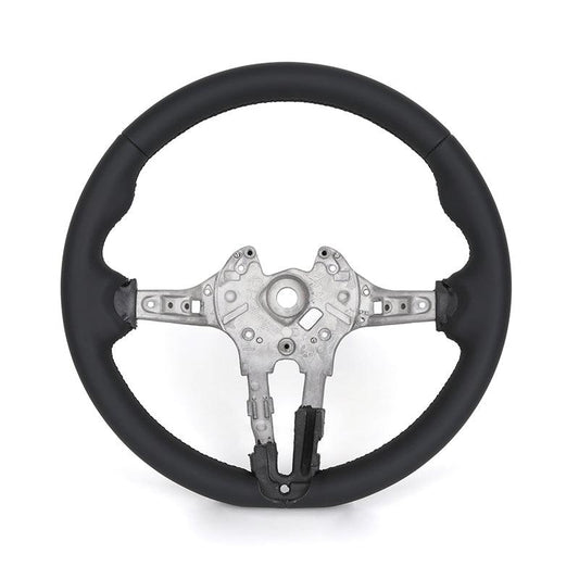 Without Center Trim Button Full Leather M Sport Steering Wheel Core for BMW F01 F10 F11 F06 F07 F12 F13 F01 F90 F91 F92 F93 - YunLexus