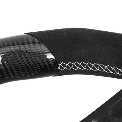 Without Center Trim Half Alcantara Carbon LED Steering Wheel Core for BMW G05 G07 G11 G12 G20 G22 G30 G80 M3 G81 G82 G83 M4 G87 - YunLexus