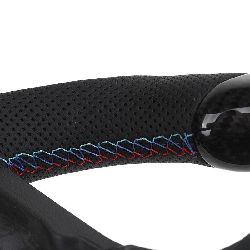 Without Center Trim Half Leather Carbon Steering Wheel Core for BMW G30 G11 G12 G20 G31 G32 G05 G21 G82 G80 G02 X3 G01 M3 M4 M5 - YunLexus