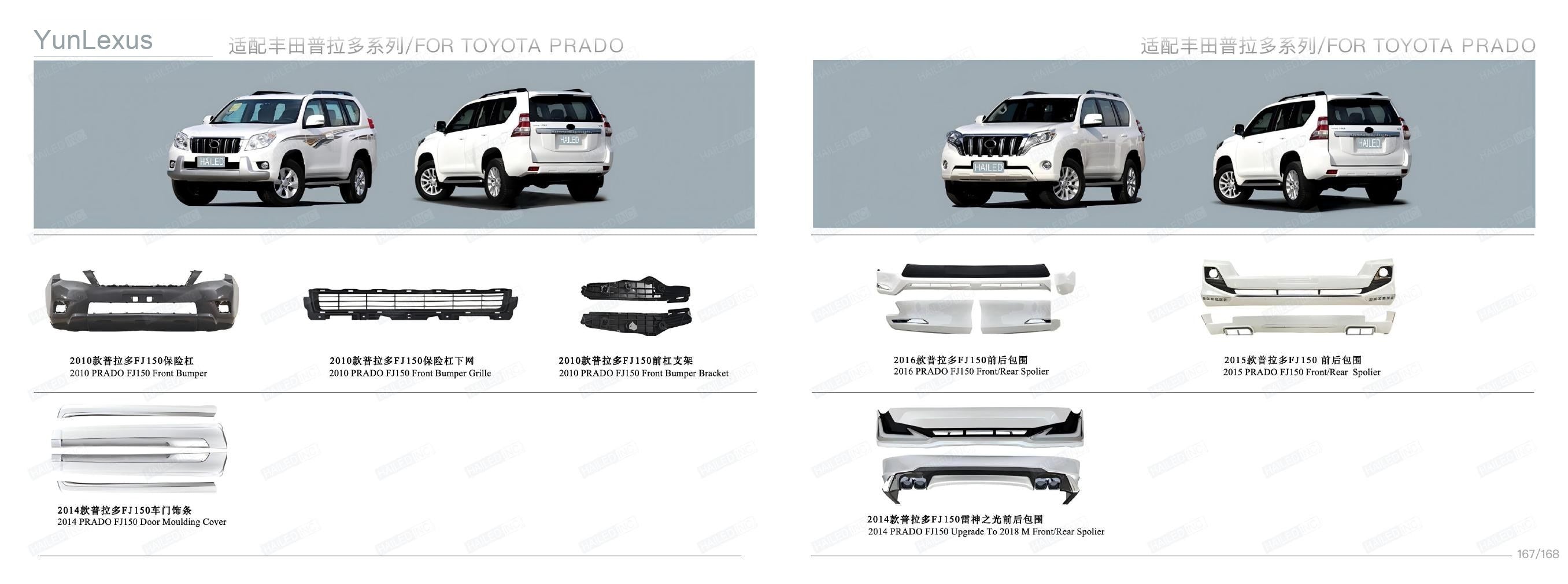 YunLexus Lexus exterior parts catalog page 86